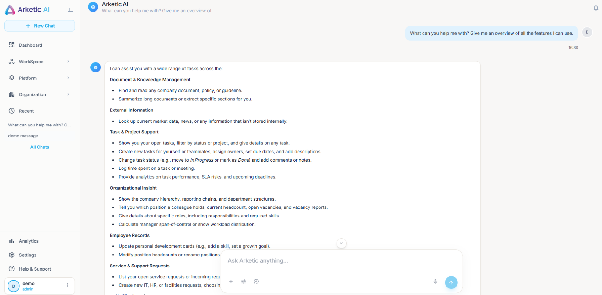 Chat Conversation